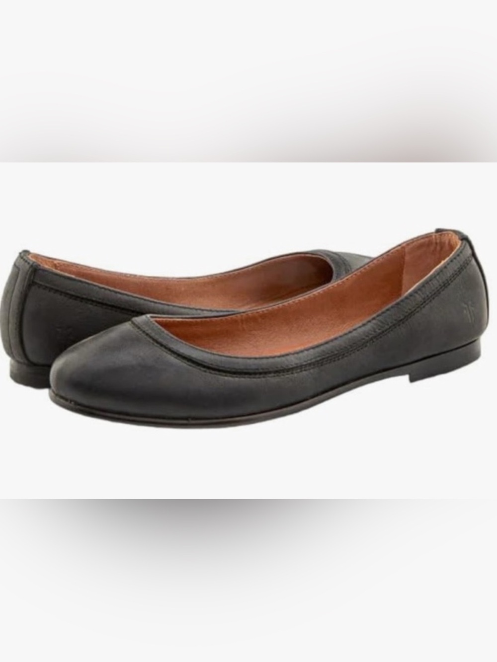 Frye Carson Ballet Flats Black Size 7